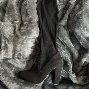 Torrid heel thigh high boots